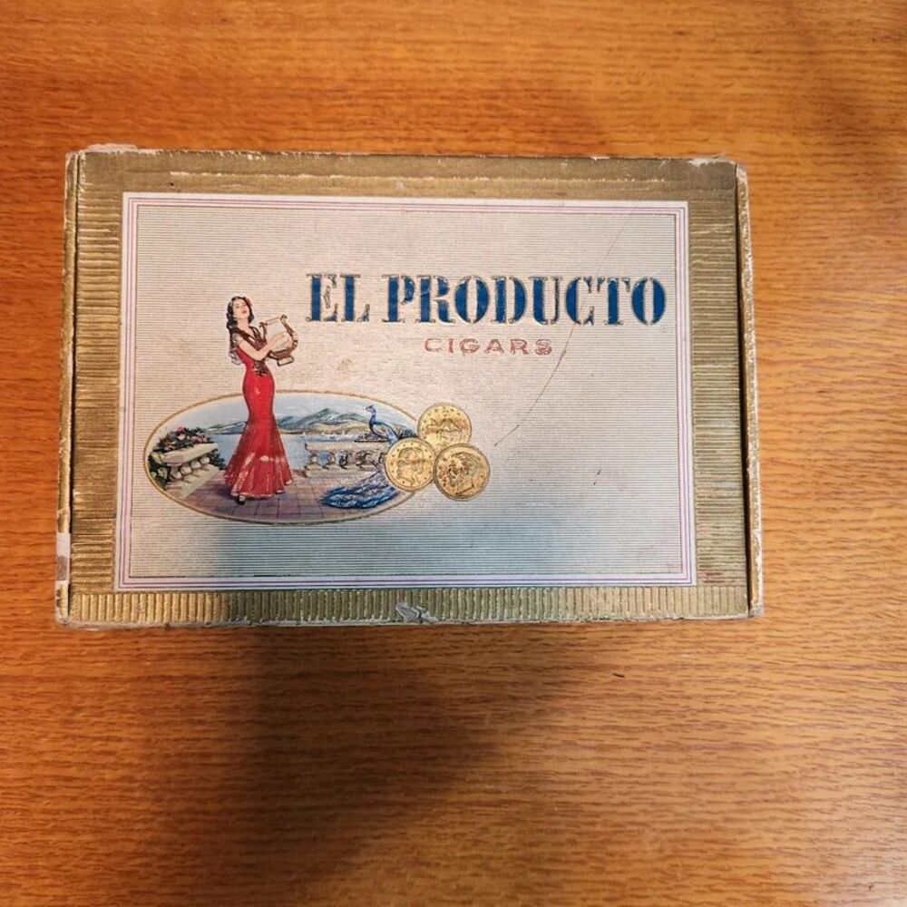 Vintage Cuban Cigar Box - El Producto